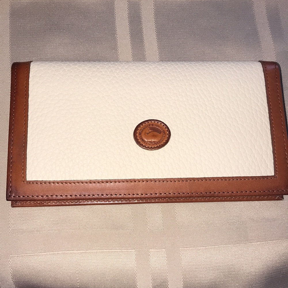 Dooney & Bourke “All Weather Leather” Financial Wallet - Built in TI Calculator